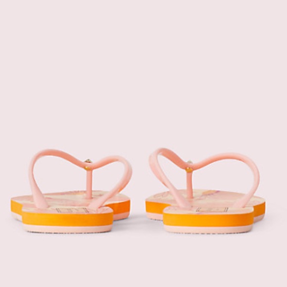 Kate Spade Fiji flip flops sz 10 - Picture 2 of 8